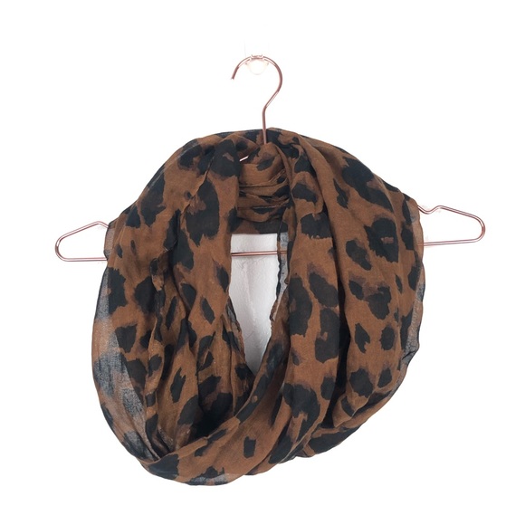 Accessories - Cheetah Fall Infinity Scarf